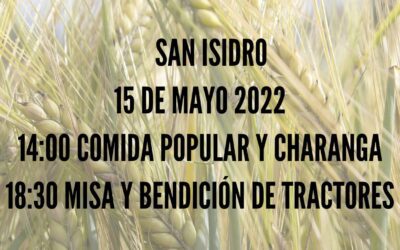 San Isidro, 2022. Anuncio