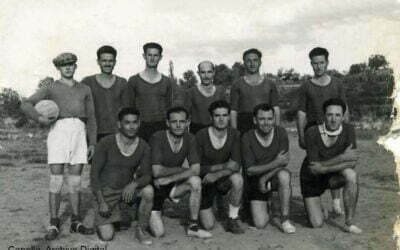 Equipo de Fútbol de Capella, años 40