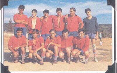Equipo de Fútbol años 70